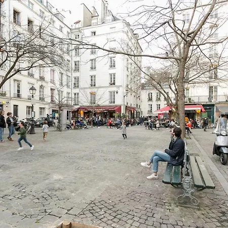 Le Marais Place Sainte Catherine With Ac アパート